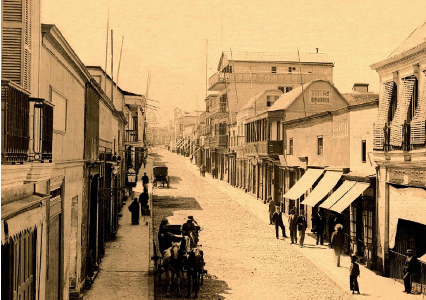 Imágenes de Chile del 1900 Tacna, en el 1900. Primera comuna al norte