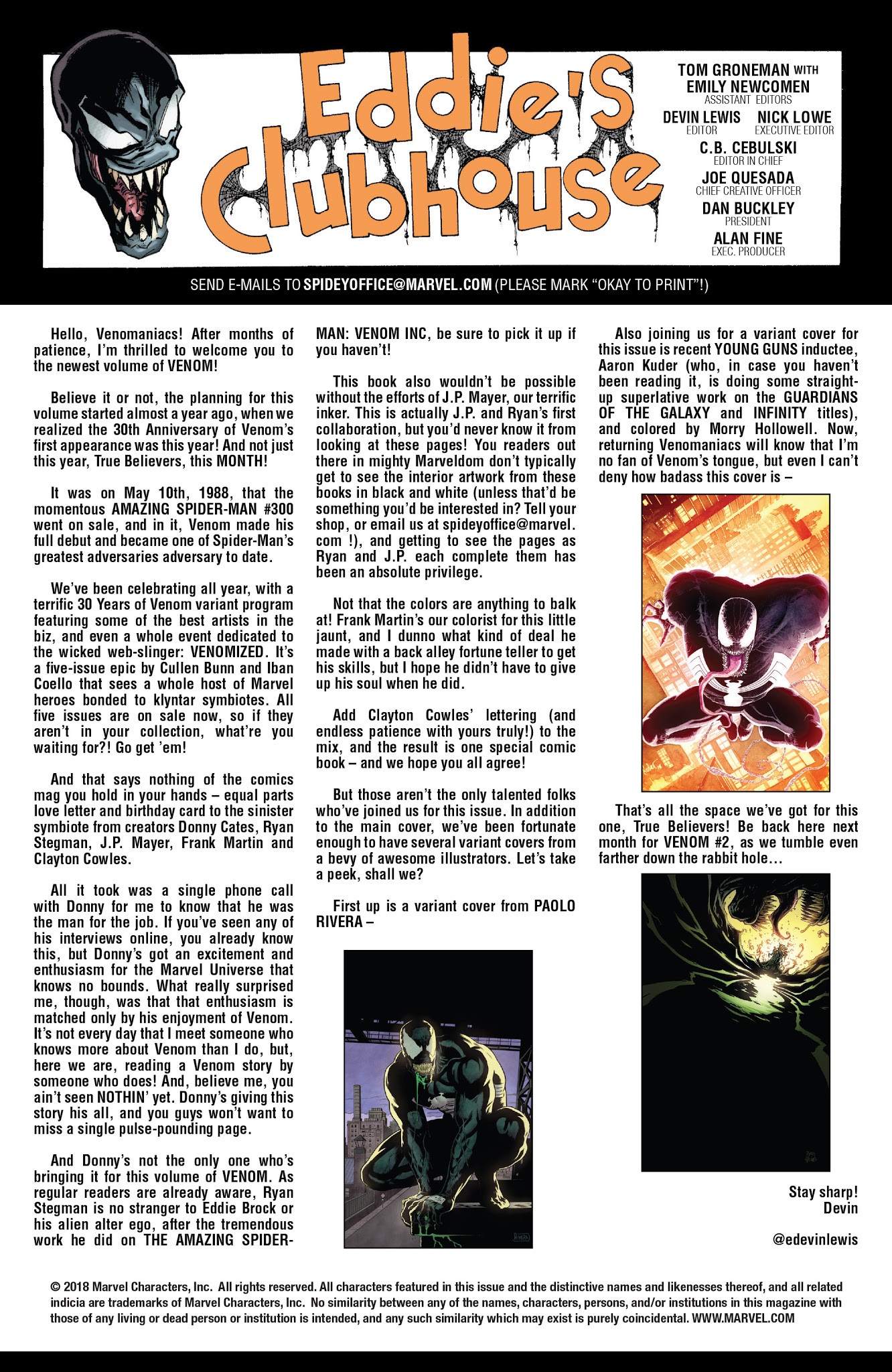 Read online Venom (2018) comic -  Issue #1 - 32