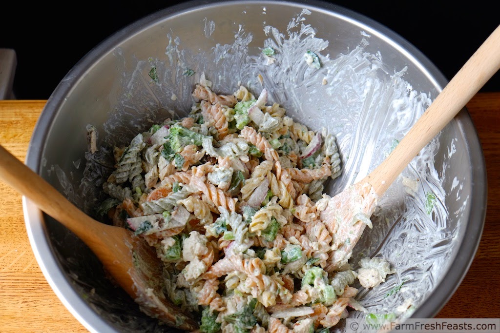 Farm Fresh Feasts Farm Share Pasta Primavera