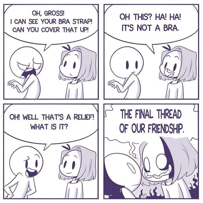 40 Hilarious Comics About How A Bra Can Ruin A Woman's Day - Stuff Men Will Never Understand 40 Hilarious Comics About How A Bra Can Ruin A Woman's Day - Stuff Men Will Never Understand