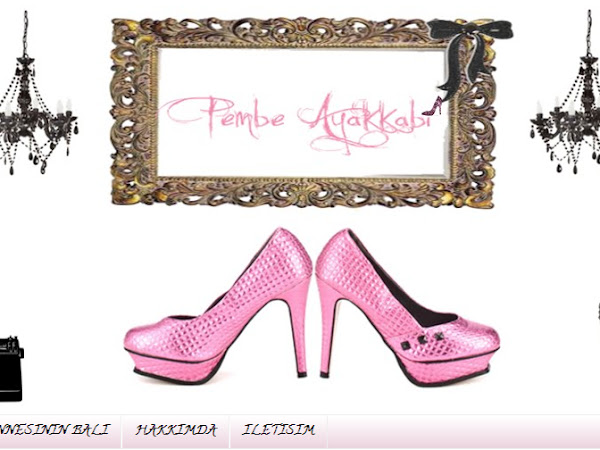 Pembe Ayakkabı-Moda ve Günlük Blogu Tasarımı