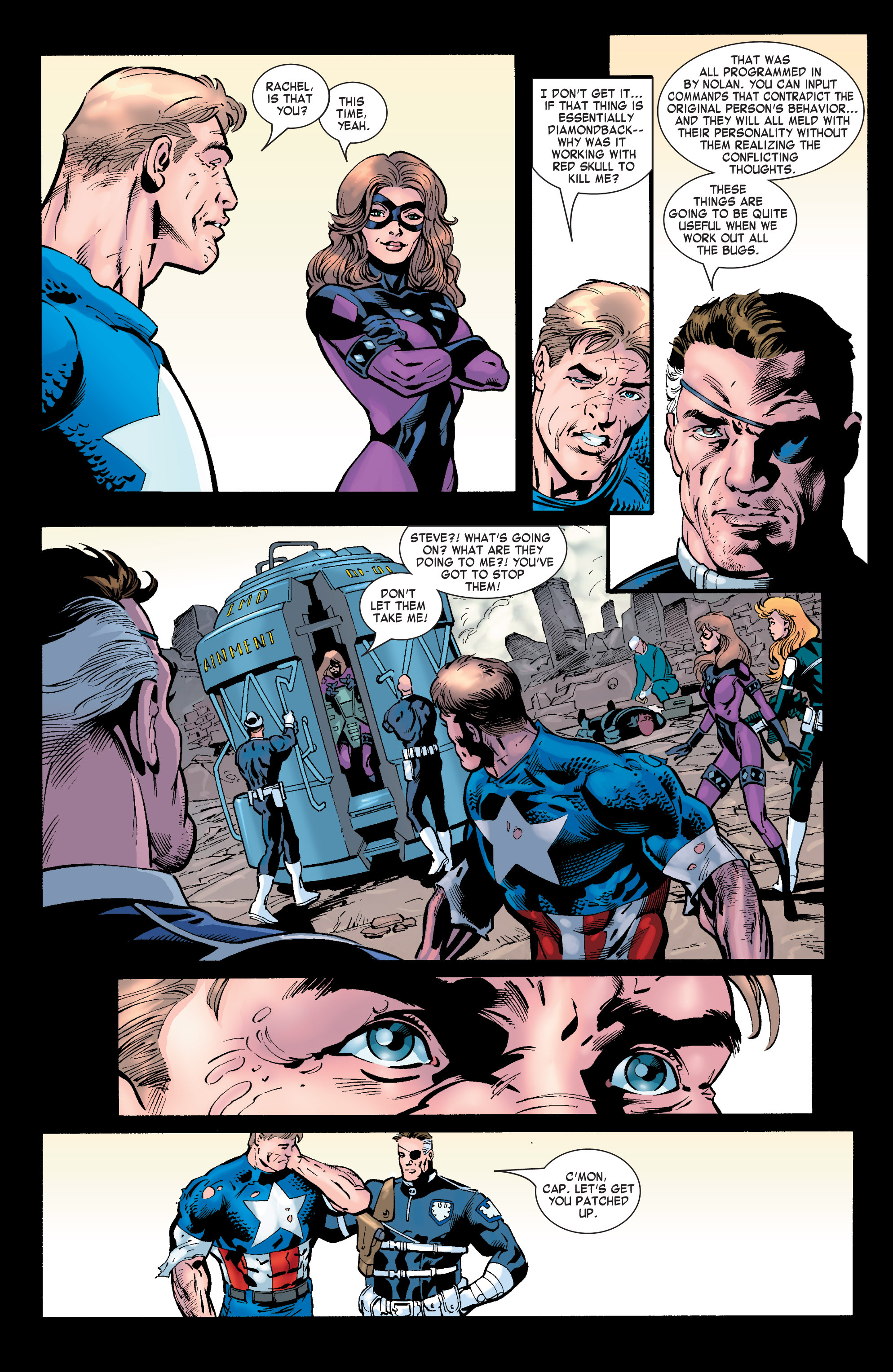 Read online Captain America (2002) comic -  Issue #32 - 23