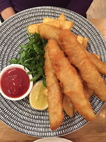 Cafe Amba, South Yarra, fish and chips