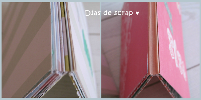 scrap tutorial paso a paso mini album desplegable