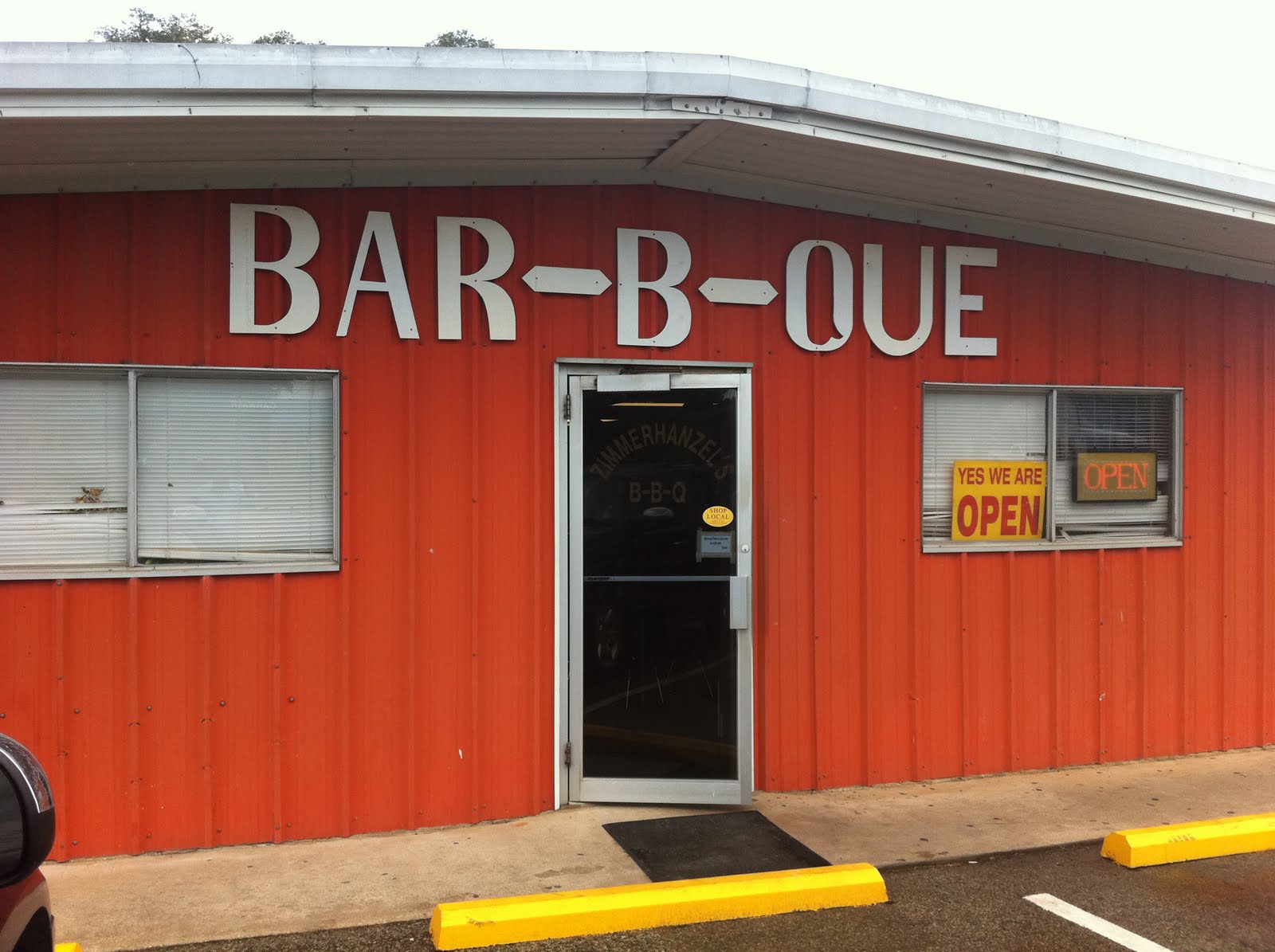 The Fat Artery Zimmerhanzel's BarBQue Smithville, TX