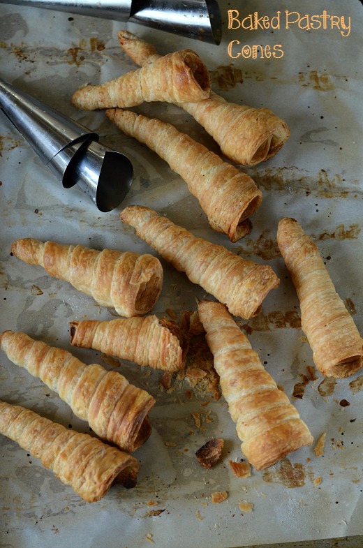 Cream Horns/Cream filled Pastry Cones