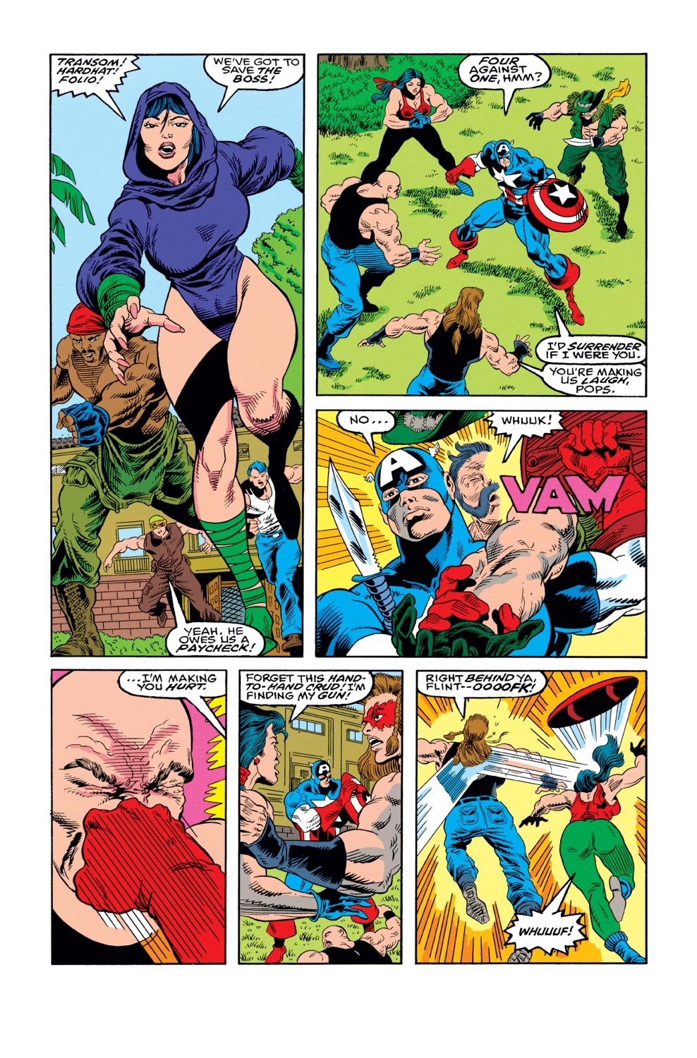 Read online Captain America (1968) comic -  Issue #421 - 21