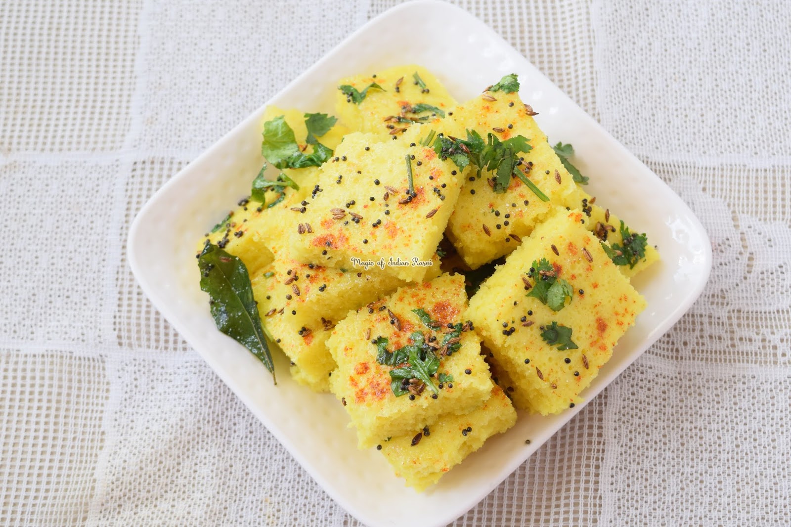 Instant Moong Dal Dhokla Recipe Magic Of Indian Rasoi