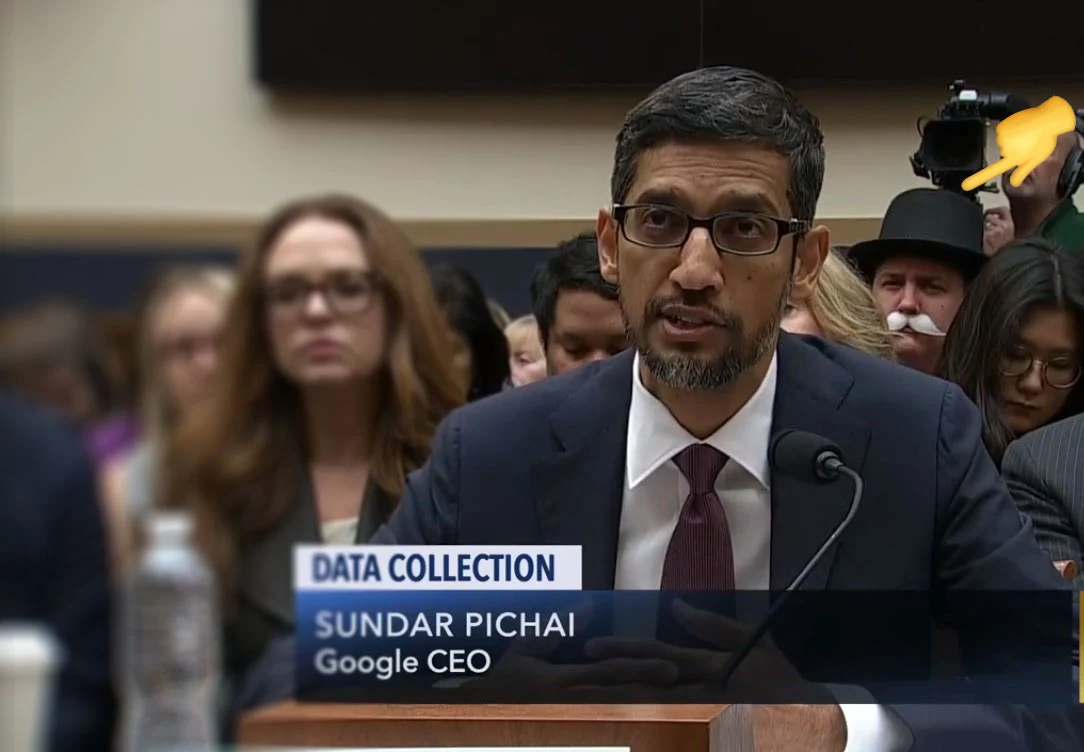 Google CEO Sundar Pichai testifies on Data Collection