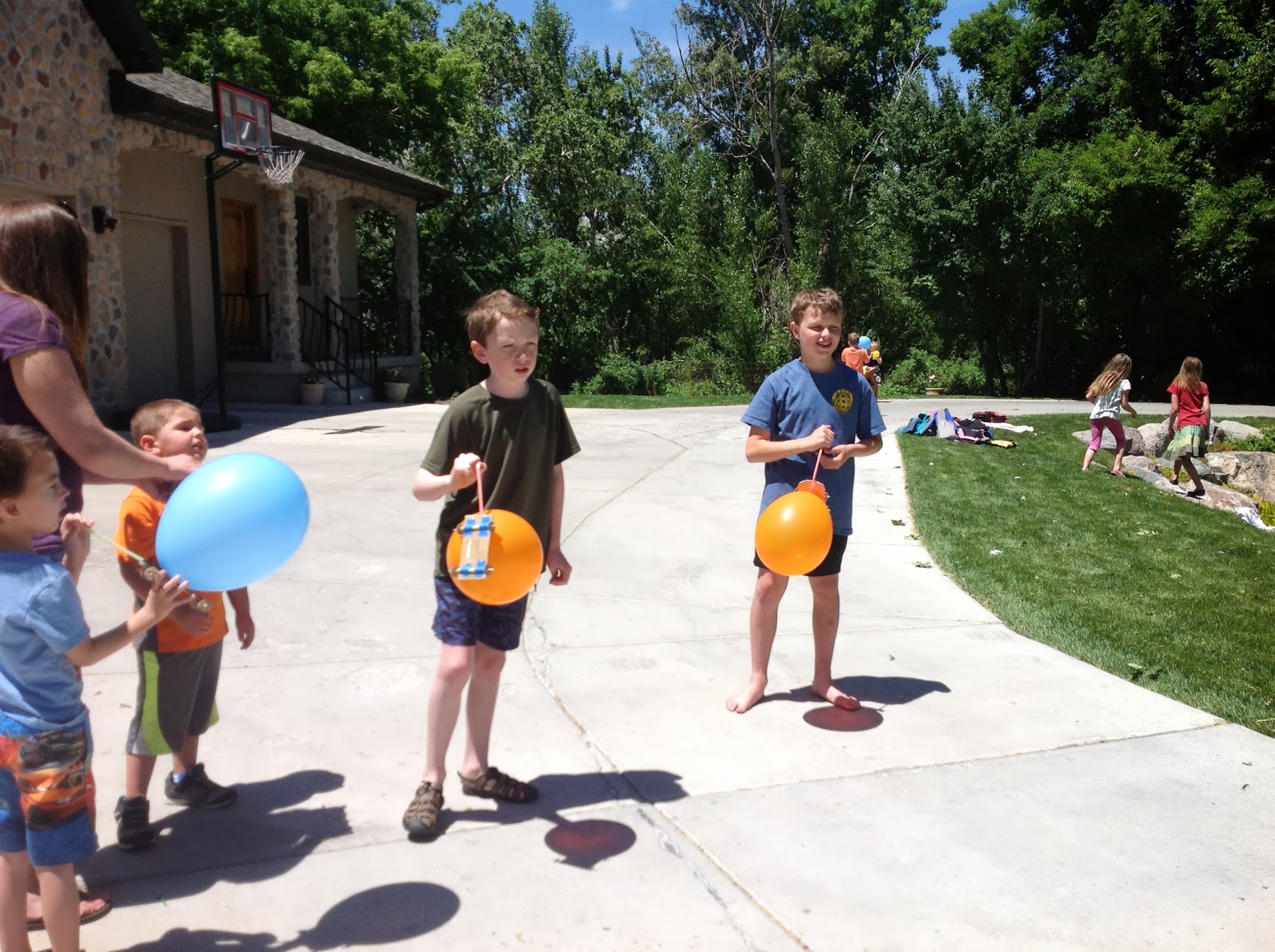 Puddle Wonderful Learning: Balloon Race Cars