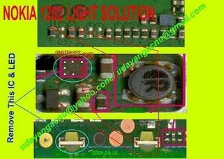 Nokia 1202 1203 1661 1662 Keypad Display Light Problem Jumper Way Solution