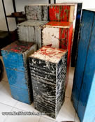 Recycled oil barrel home decors from Bali Indonesia