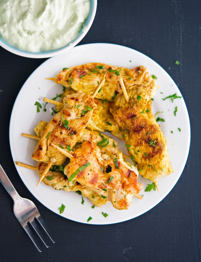 The Iron You Chicken Shawarma with Lime Avocado Mayo