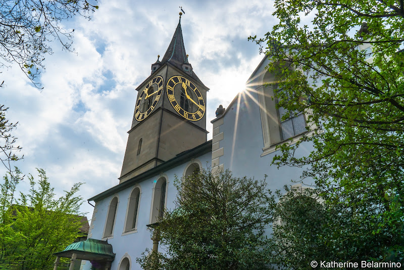 St. Peter's Church Clocks What to Do One Day in Zurich