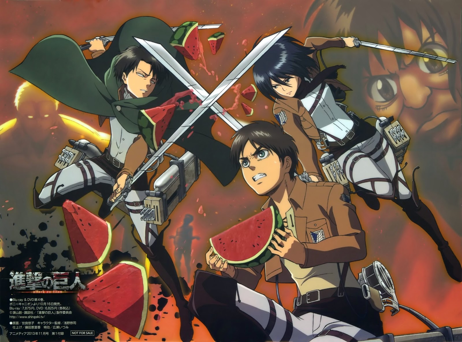 Poster Anime Shingeki No Kyojin (Attack on Titan) ~ Kumpulan Gambar