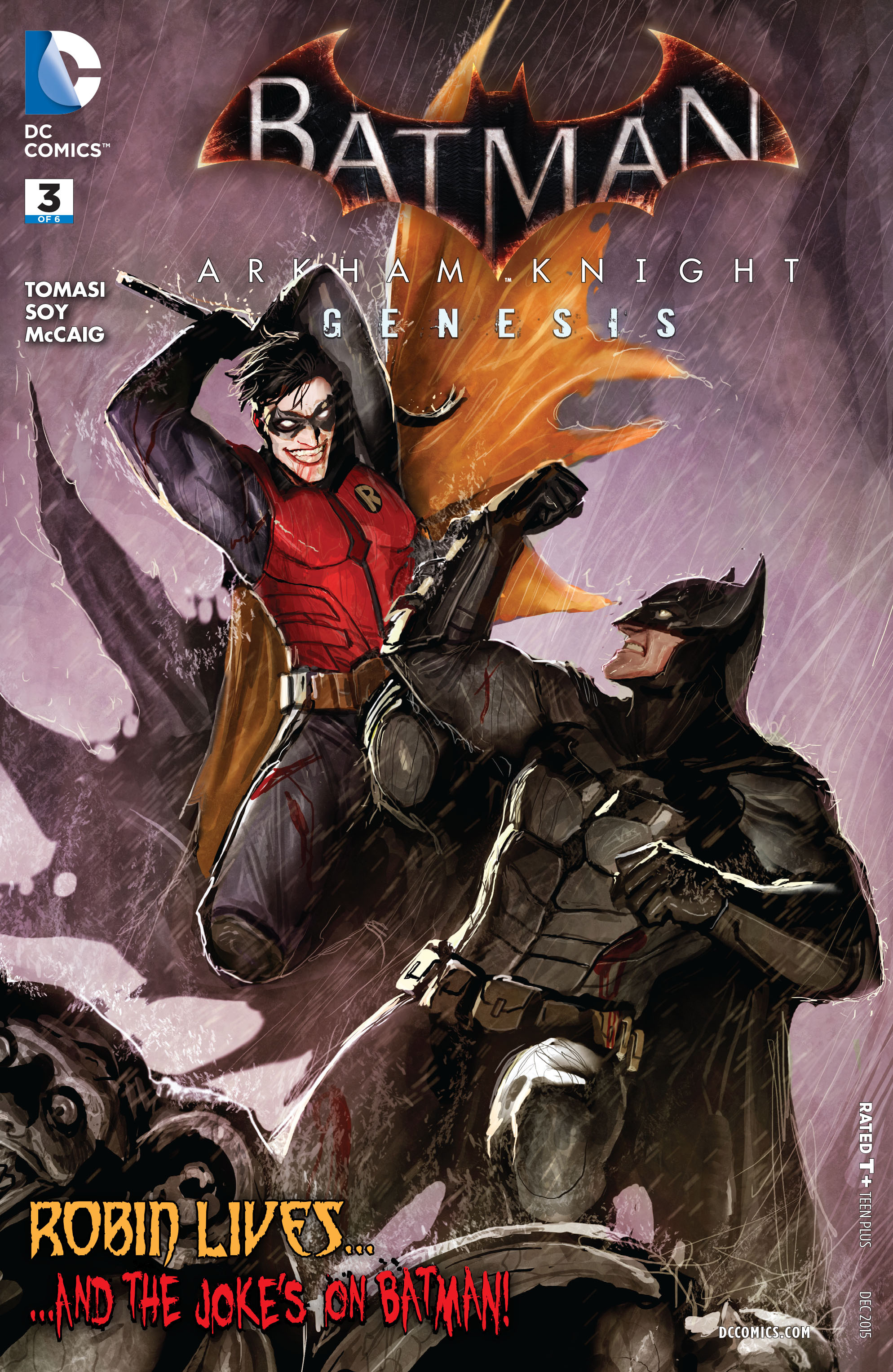 Read online Batman: Arkham Knight: Genesis comic -  Issue #3 - 1