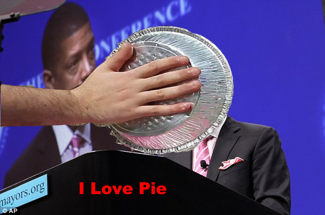 Image result for Ex-Mayor Kevin Johnson Pie Thrower