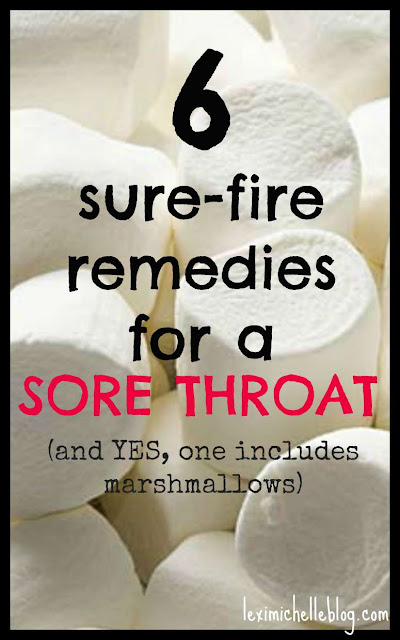 sore throat cures