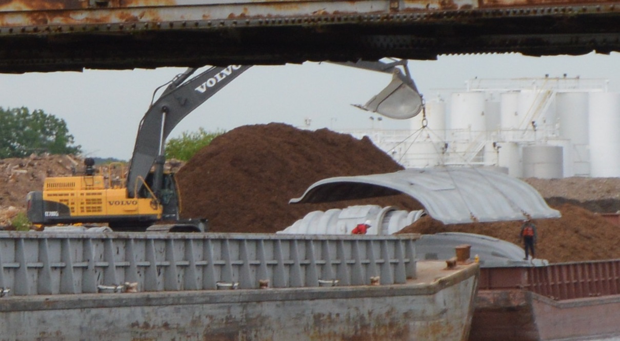 Industrial History Unloading Barges, Revisited