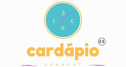 Cardápio Semanal 45