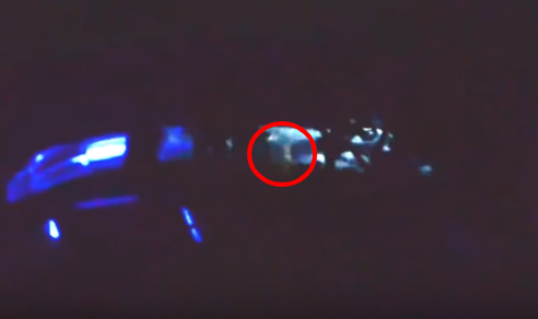 Alien caught on camera inside a UFO at the controls. Alien caught on camera inside a UFO at the controls.