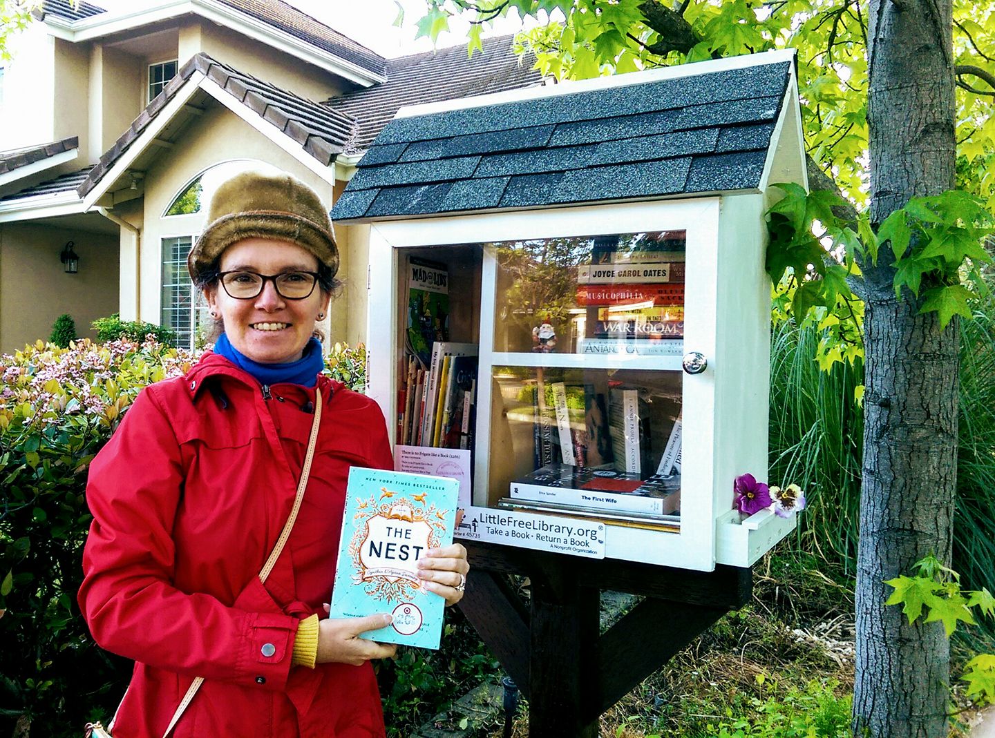 Captivated Reader Little Free Library in Livermore, California