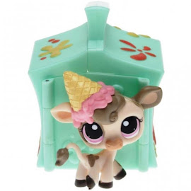 Littlest Pet Shop Small Playset Cow (#1351) Pet