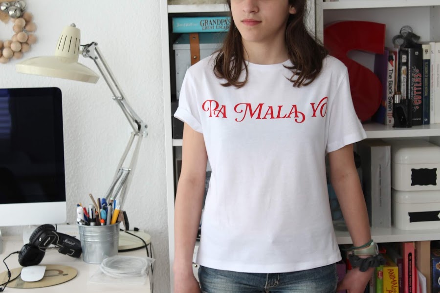 Camiseta pa mala yo personalizada