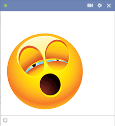 Yawn Emoticon for Facebook