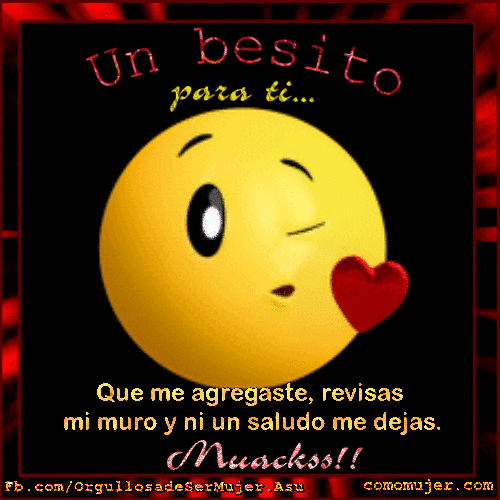 Resultado de imagen de kete gif besos