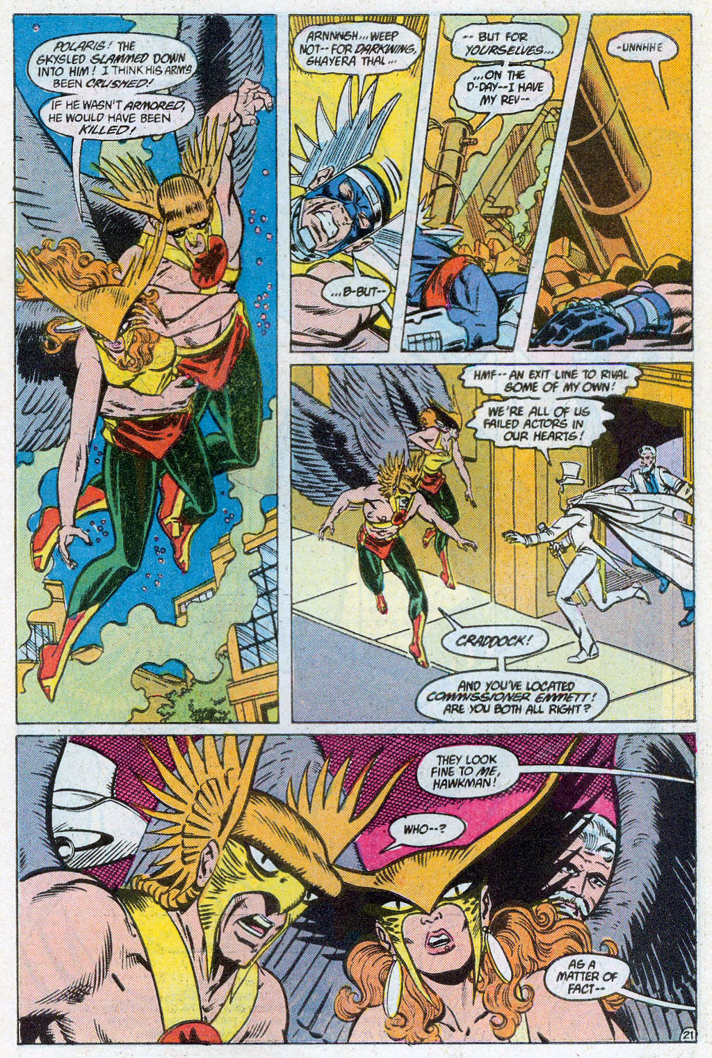 Hawkman (1986) Issue #8 #8 - English 23