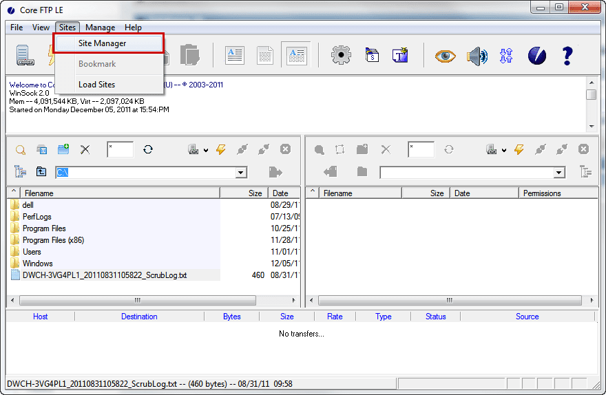 core ftp le profiles core ftp le profiles