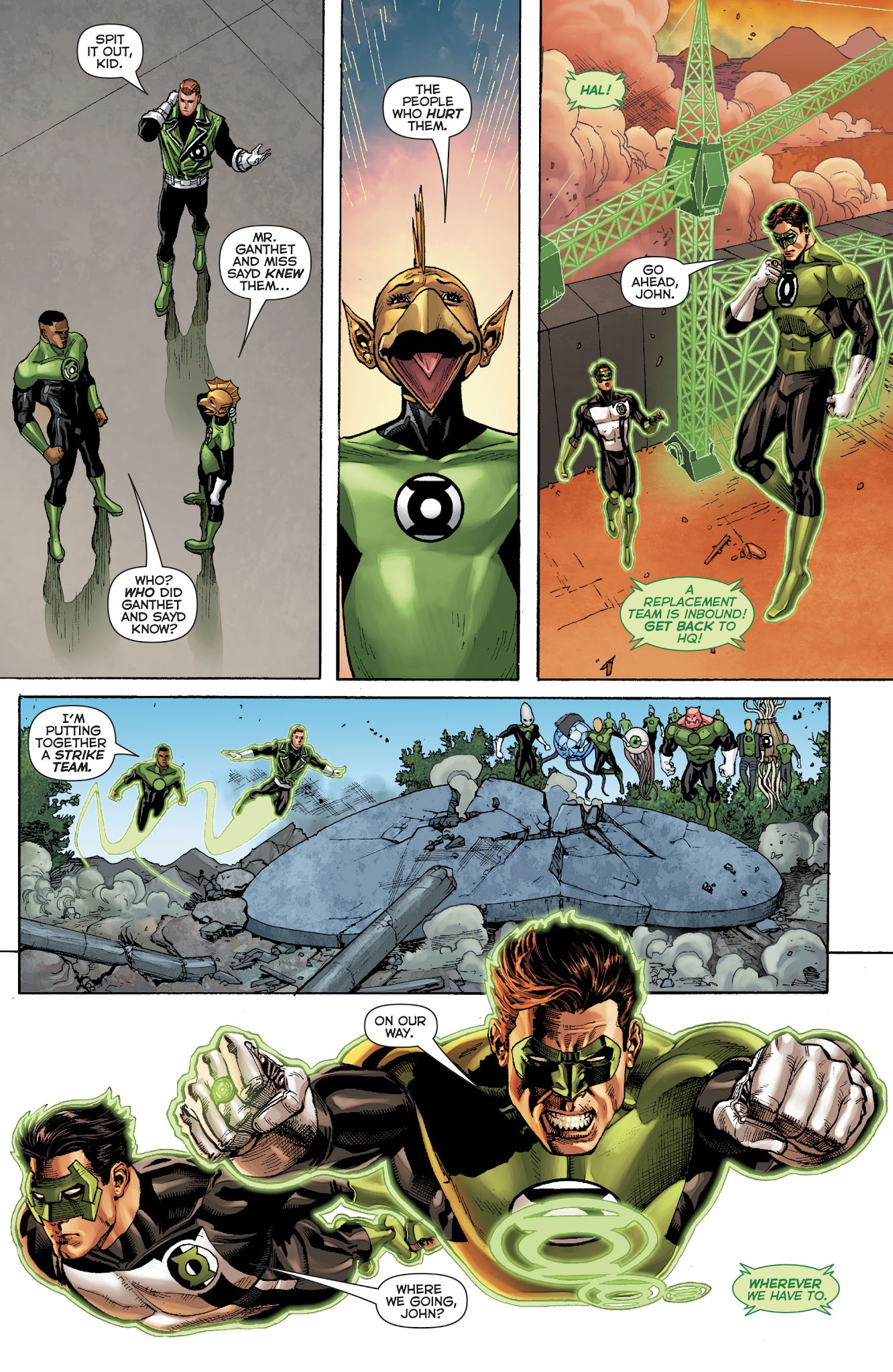 Read online Hal Jordan And The Green Lantern Corps comic -  Issue #33 - 20