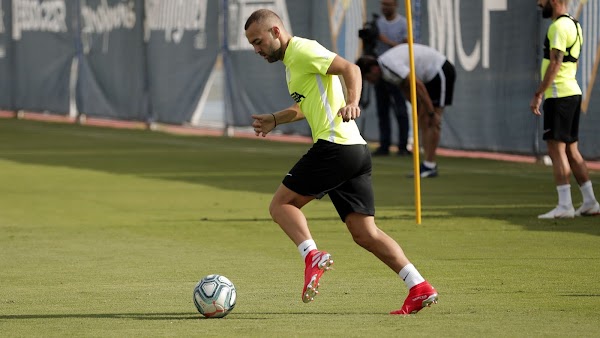 Málaga, hoy entrenamiento y rueda de prensa de Víctor Sánchez