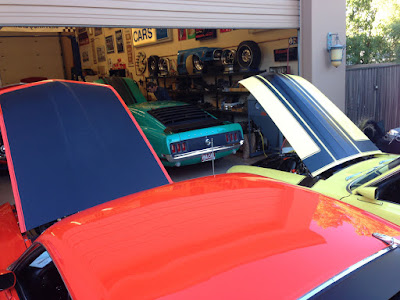 Scottsdale AZ Auction Week Open House at Anghel Restorations - Shelbys, Cobra Jets, Boss Mustangs and More!