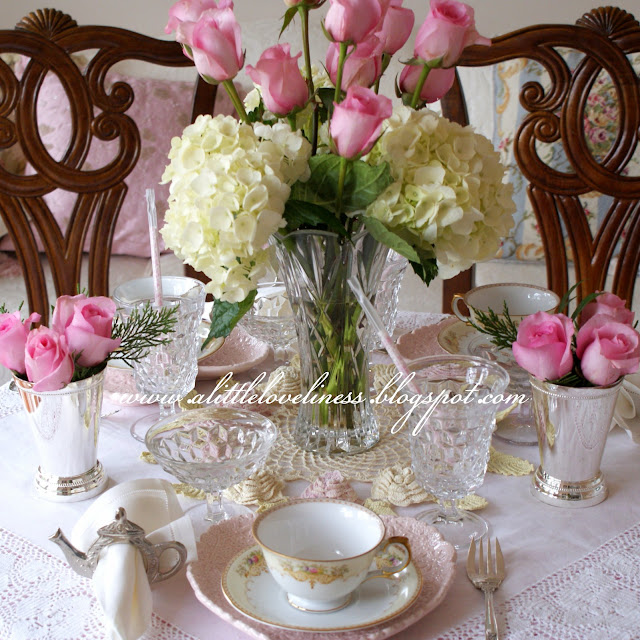 A Little Loveliness: New Year's Brunch Tea Party