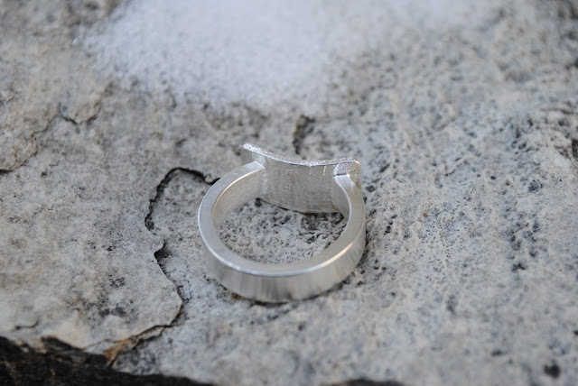 Brian Coffey / Metalsmith: Cuttlebone Cast Ring