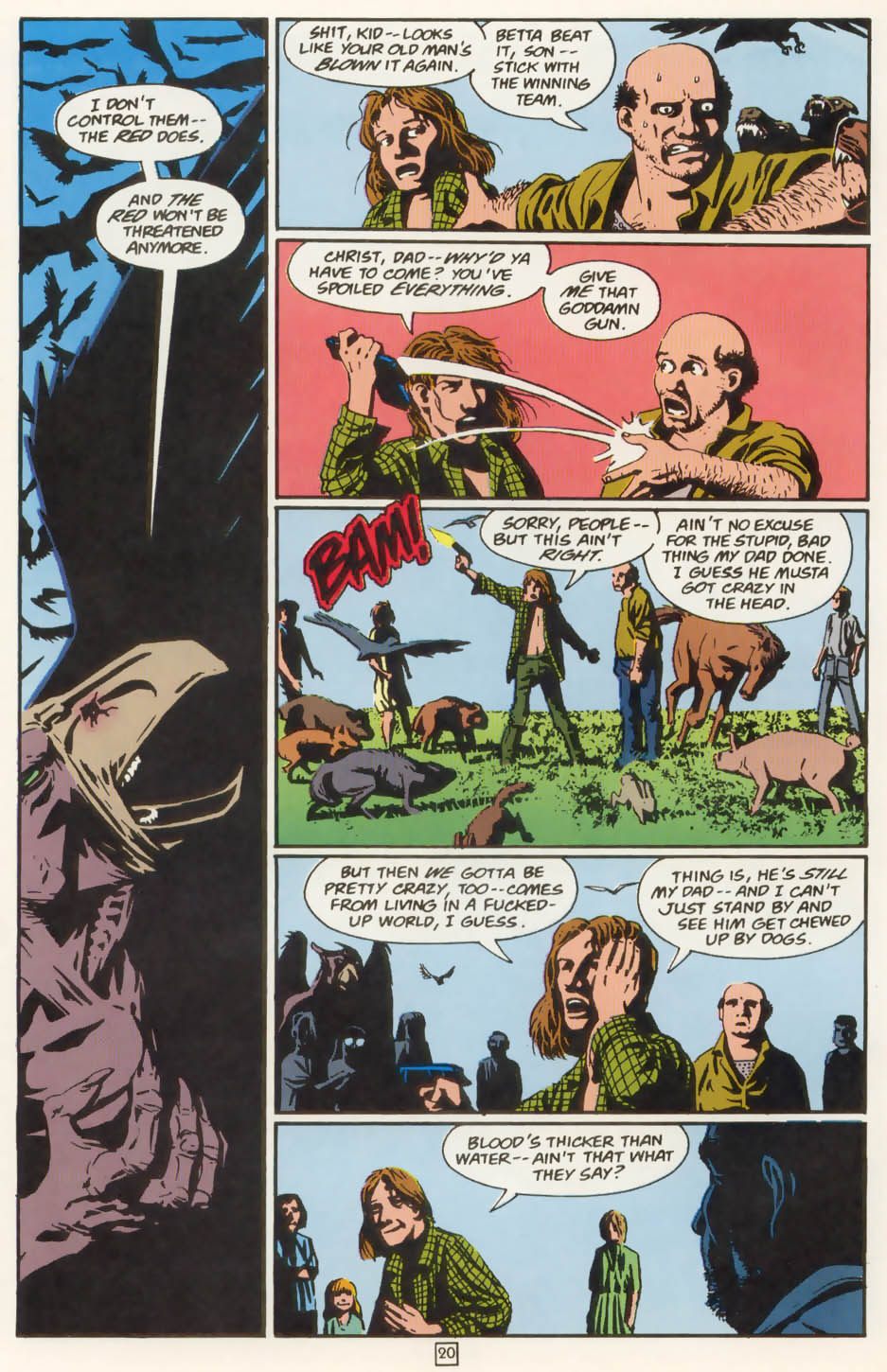 Read online Animal Man (1988) comic -  Issue #77 - 21