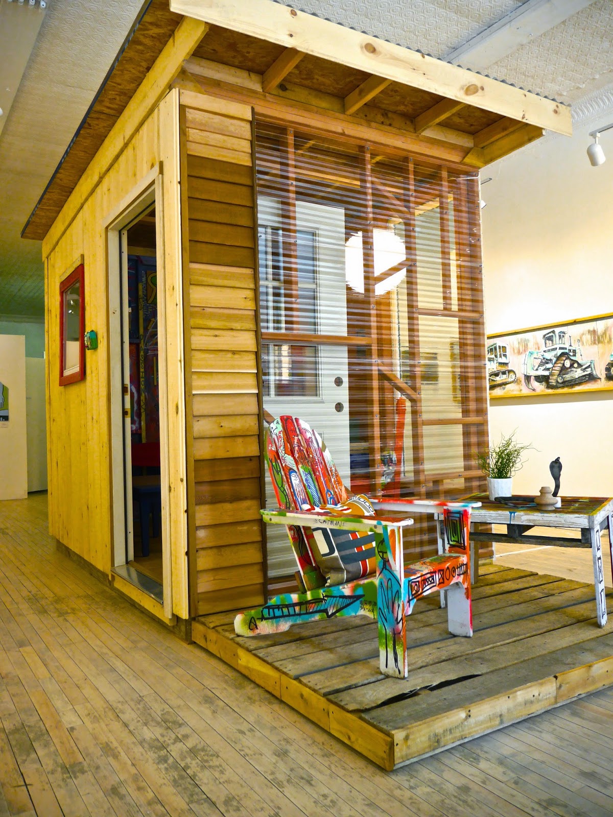 FREE! Check out this tiny art studio cabin WE BUILT in CT!