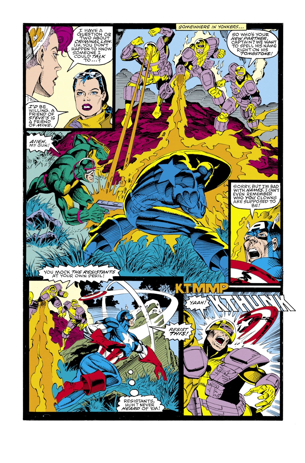 Read online Captain America (1968) comic -  Issue #426 - 16