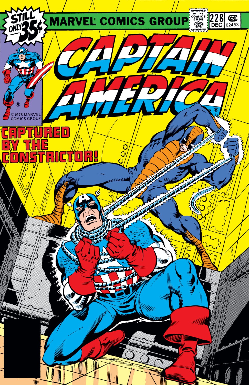 Read online Captain America (1968) comic -  Issue #228 - 1