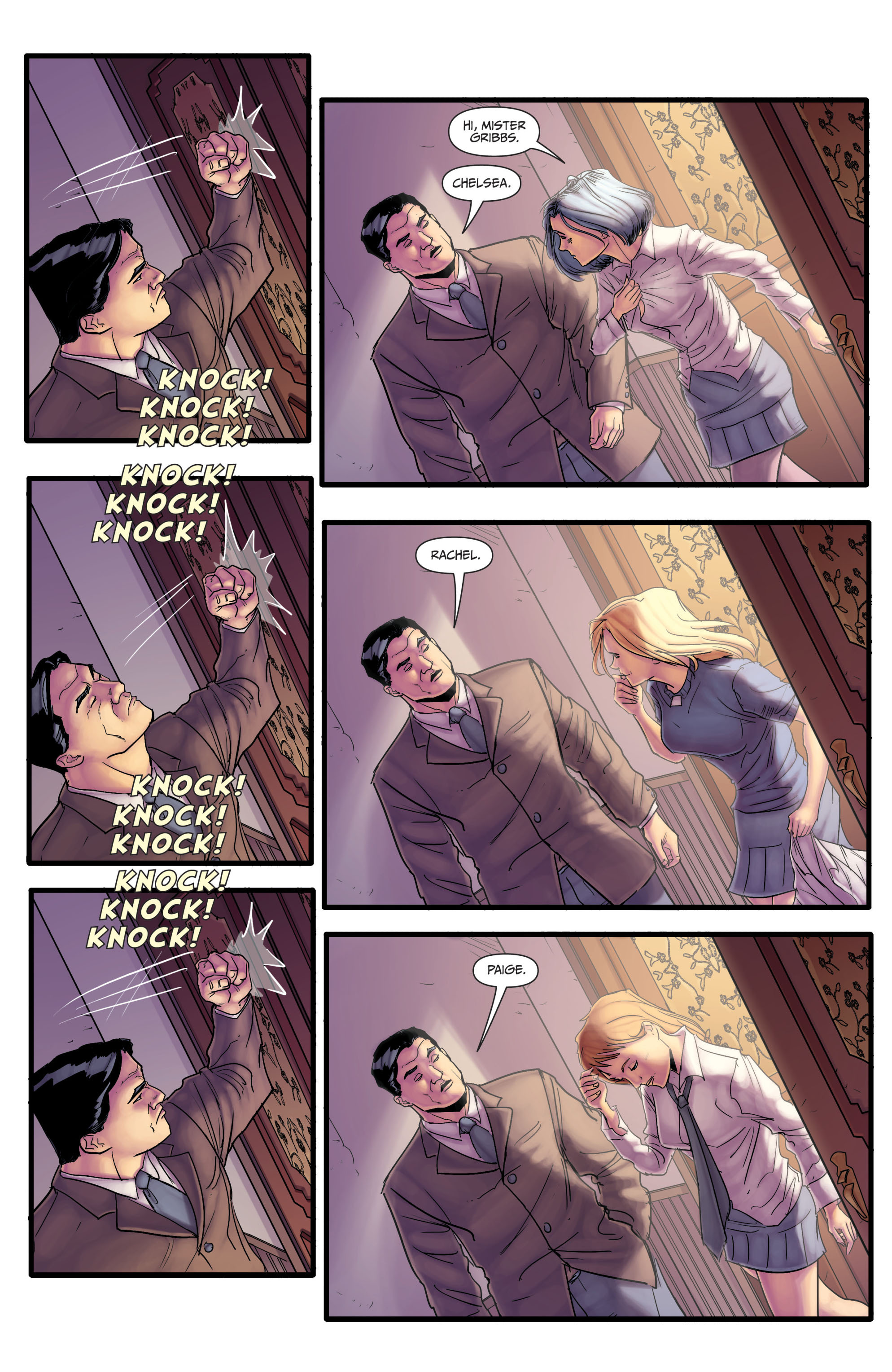 Read online Morning Glories comic -  Issue # _TPB 2 - 130