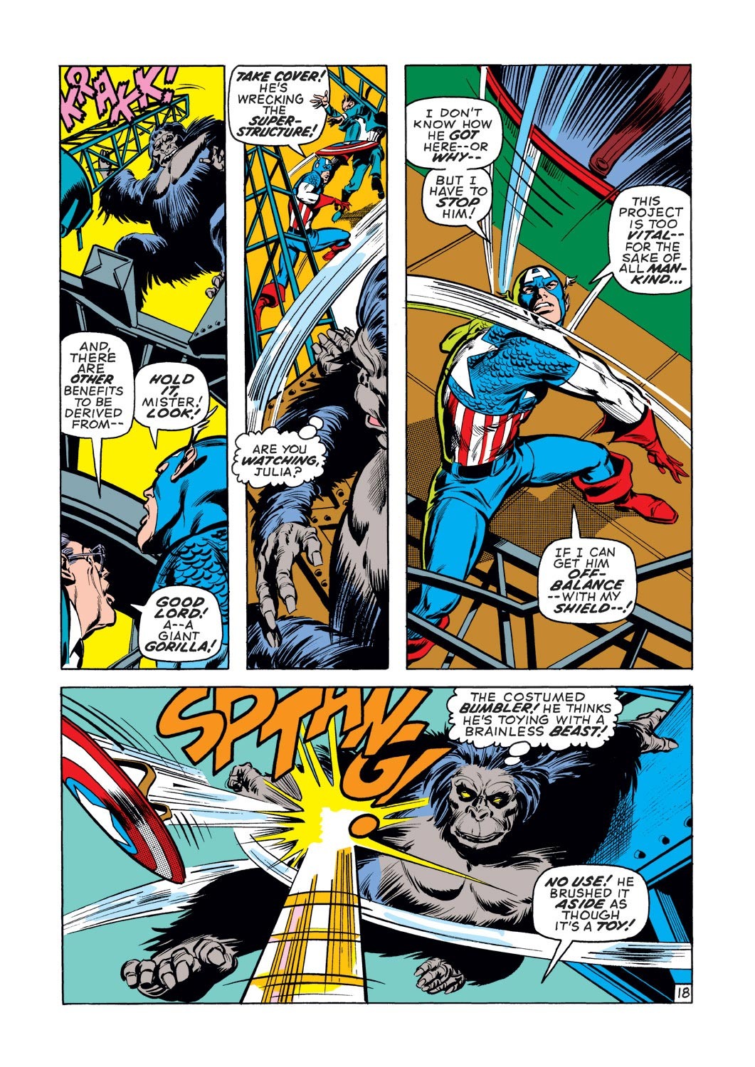 Read online Captain America (1968) comic -  Issue #135 - 18