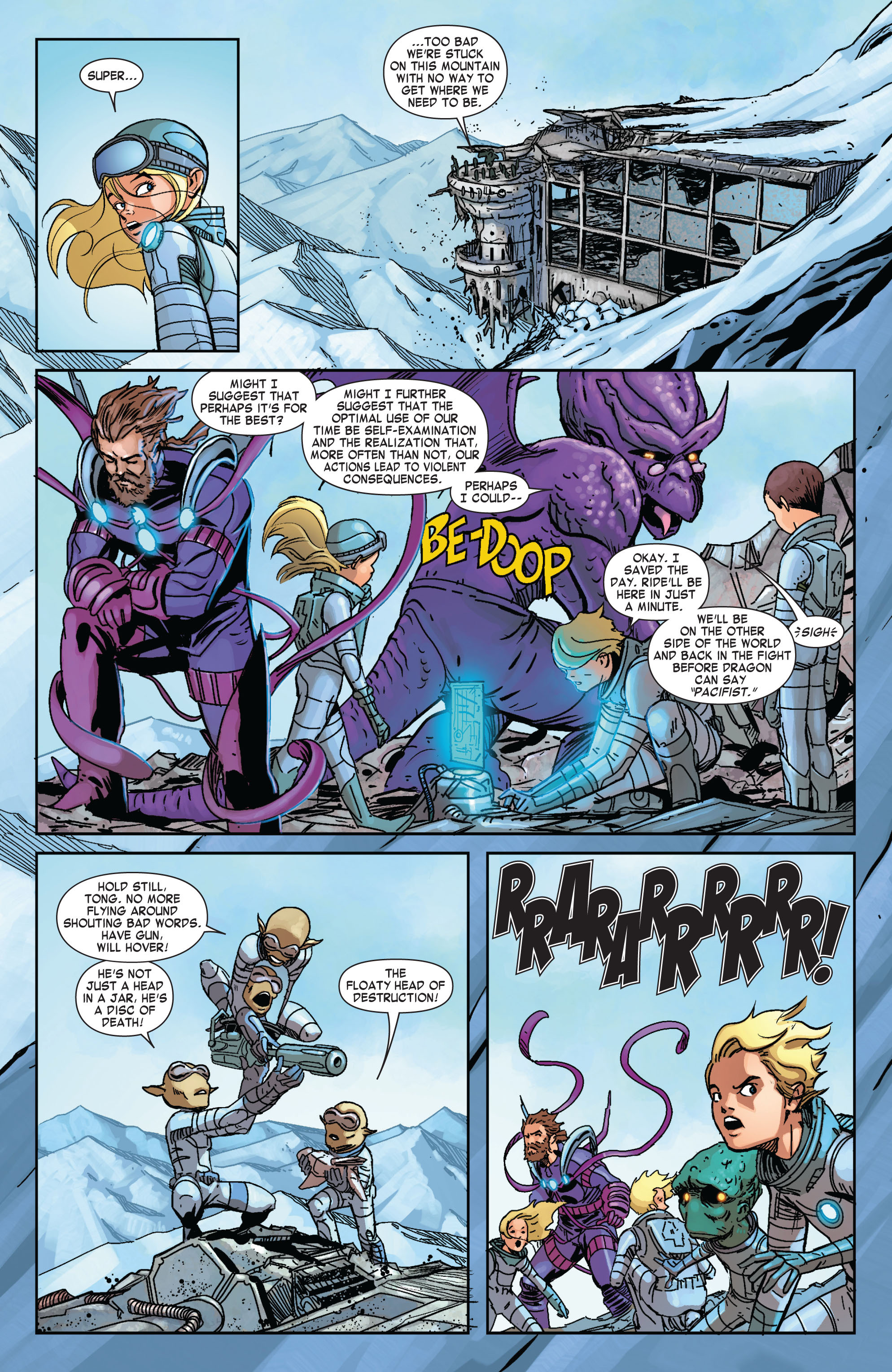 Read online FF (2011) comic -  Issue #15 - 4