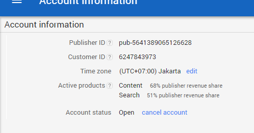 google adsense namanya asli atau nama channel