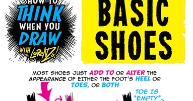 The Etherington Brothers: How to THINK when you draw SHOES tutorial taster