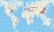 Mapa del Bioma Templado