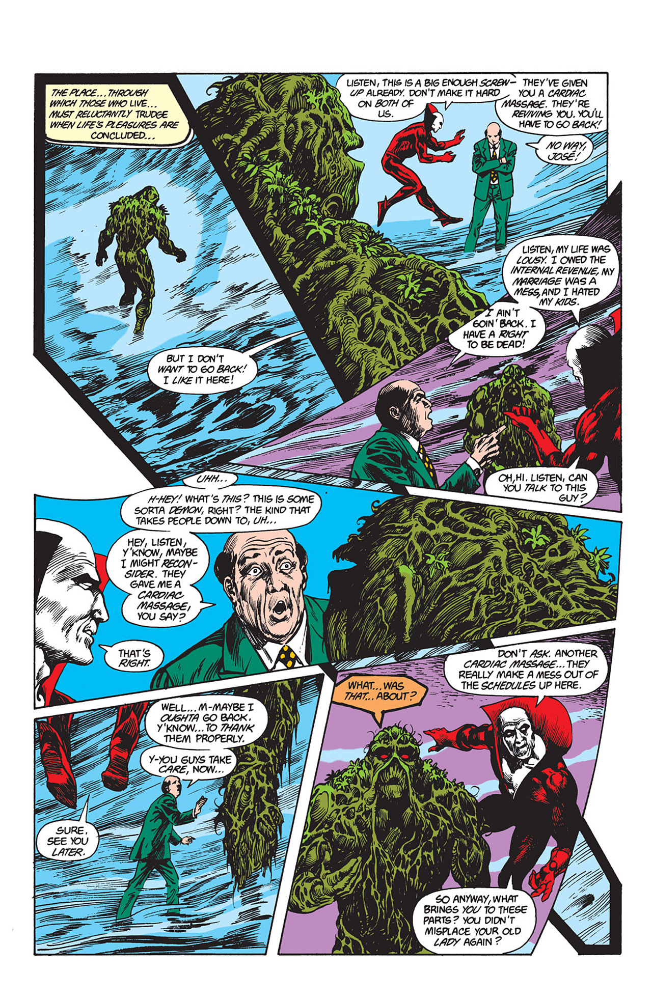 Read online Swamp Thing (1982) comic -  Issue #49 - 9