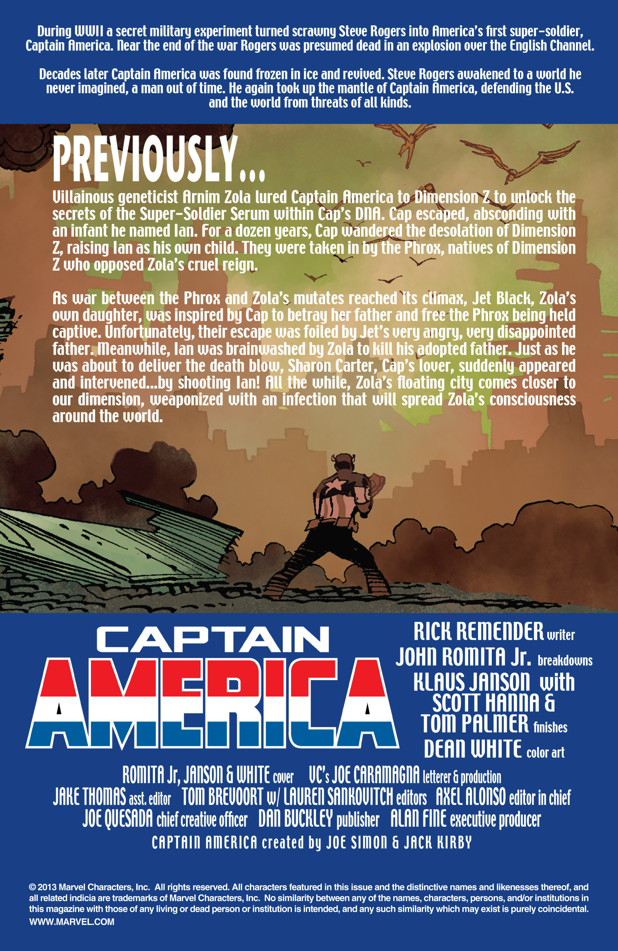 Read online Captain America (2013) comic -  Issue #9 - 2
