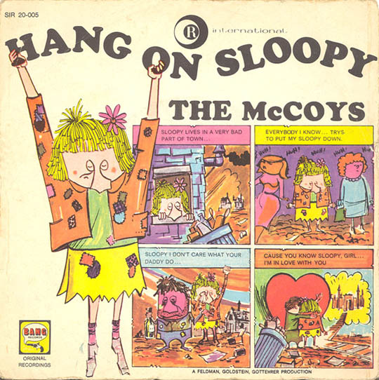 Liz Brewer Derringer Hang on Sloopy The McCoys randommusings.filminspector.com